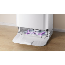 Aspirator robot Eureka J15 Ultra, 19 000 Pa, 3 l, Autonomie de 150 min, Lidar + camerа RGB, FlexiRazor, Comanda vocala, Alb