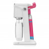 Aparat de apă carbogazoasă SodaStream ART, 1 l, carbonatare manuală, 2 etape, fără BPA, alb/argintiu