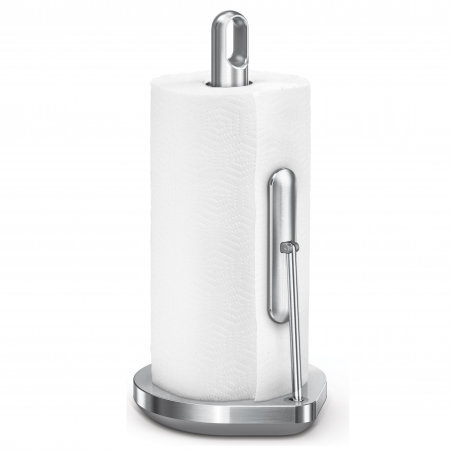 Suport hartie de bucatarie SimpleHuman KT1203, 38.1x17.8x20.3 cm, Otel inoxidabil, Inox