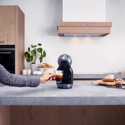 Krups Mini Me KP123B10 6 σετ καφετιέρας με κάψουλες, 15 bar, 1500 W, 0.8 l, Γκρι/μαύρο