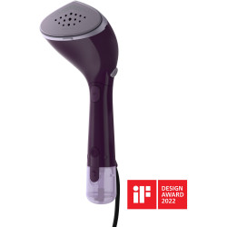 Fier de călcat cu abur Philips STH7050/30, 1500W, 100 + 200 ml, 28 g/min, OptimalTEMP, Cap reglabil, 2 niveluri de abur, Accesorii, Negru/violet