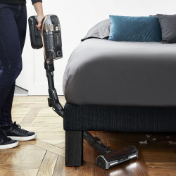 Rowenta X-Force Flex 15.60 RH99F1 Upright Vacuum Cleaner, 520W, 230V, 0.9 L, 32.4V, 80-minute runtime, Automatic power adjustment, LED brush, Display, Flex, Black/Bronze