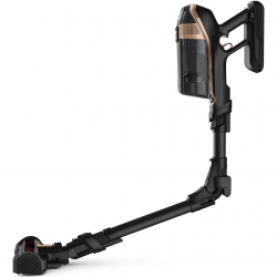 Rowenta X-Force Flex 15.60 RH99F1, 520W, 230AW, 0,9 λίτρα, 32,4V, Αυτονομία 80 λεπτά, Αυτόματη τροφοδοσία, LED, Οθόνη, Flex, Μαύρο/Μπρονζέ