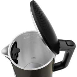 Tefal KI831E10 Electric Kettle, 1800W, 1.7 L, 5 temperature settings, LED display, Touch controls, 360° swivel base, Double-walled, Limescale filter, Black