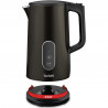 Tefal KI831E10 Electric Kettle, 1800W, 1.7 L, 5 temperature settings, LED display, Touch controls, 360° swivel base, Double-walled, Limescale filter, Black