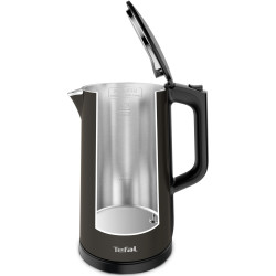 Tefal KI831E10 Electric Kettle, 1800W, 1.7 L, 5 temperature settings, LED display, Touch controls, 360° swivel base, Double-walled, Limescale filter, Black