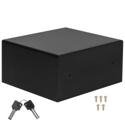 Adler AD 1045 Electronic Safe, 200x420x370 mm, 14 L, Lockout after 4 failed attempts, Low battery warning, Black