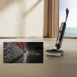 DREAME H12 Pro HHR25A Upright Vacuum Cleaner, 300W, 0.7/0.9 L, 3 modes, 35 min, Wet/Dry, Voice prompts, LED, Automatic mop drying, Black/Gray