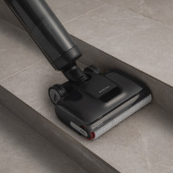 DREAME H12 Pro HHR25A Upright Vacuum Cleaner, 300W, 0.7/0.9 L, 3 modes, 35 min, Wet/Dry, Voice prompts, LED, Automatic mop drying, Black/Gray