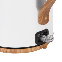 Adler AD 1352 Electric Kettle, 2200W, 1.7 L, STRIX, Swivel Base, Auto Shut-Off, White