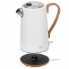 Adler AD 1352 Electric Kettle, 2200W, 1.7 L, STRIX, Swivel Base, Auto Shut-Off, White