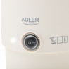 Електрическа кана за туризъм Adler AD 1388b, 650W, 0.8 л, Сваляем капак, Въртяща се основа, Бял
