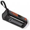 Adler AD 1920 Emergency Radio, Solar Panel/Hand Crank/USB-C, 4500 mAh, Bluetooth, LED Display, Black/Orange