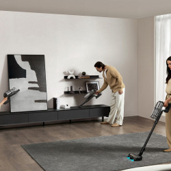 Dreame Z30 AquaCycle VZV77B Upright Vacuum Cleaner, 855W, 310AW, 150,000 rpm, 3 speed settings, 0.32/0.4/0.6 L, 90 min runtime, HEPA H14, LED, Brushless motor, Black