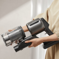 Aspirator vertical fara fir Dreame Z30 AquaCycle VZV77B, 855W, 310AW, 150000 rpm, 3 trepte, 0.32/0.4/0.6 l, 90 min, HEPA H14, LED, Motor fara perii, Negru