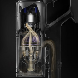 Ηλεκτρική σκούπα όρθιας τοποθέτησης Dreame Z30 AquaCycle VZV77B, 855W, 310AW, 150000 rpm, 3 στάδια, 0.32/0.4/0.6 l, 90 λεπτά, HEPA H14, LED, Brushless motor, Μαύρο