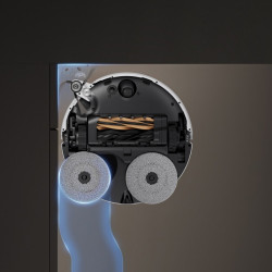 Прахосмукачка робот Dreame X50 Ultra RLX85CE-6-BK, 20000 Pa, AI разпознаване на препятствия, 360° навигация, Гласово управление, UV стерилизация, Черен/златист