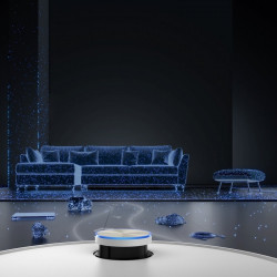 Dreame X50 Ultra RLX85CE-6-BK Robot Vacuum, 20,000 Pa, AI Obstacle Detection, 360° Navigation, Voice Control, UV Sterilization, Black/Gold