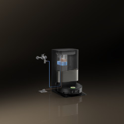 Dreame X50 Ultra RLX85CE-6-BK Robot Vacuum, 20,000 Pa, AI Obstacle Detection, 360° Navigation, Voice Control, UV Sterilization, Black/Gold