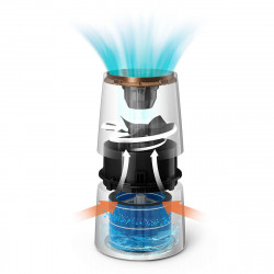 Philips HU3918/10 Humidifier, Up to 45 m², 300 ml/h, 3 L, 3 settings, Nanocloud, LED display, Night mode, Black