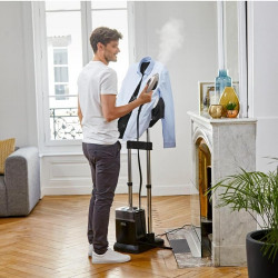 Tefal Ixeo Power QT2028F0 Steam Iron, 2170W, 1.1 L, 100 g/min, Anti-scale system, Auto shut-off, Black