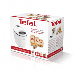 Masina de facut paine Home Bread Baguette Tefal PF610138, 1600 W, 750/1000/1500 g, 2 palete, 16 programe, Alb