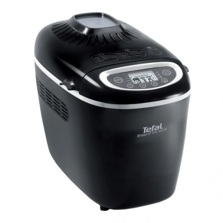 Хлебопекарна Tefal Bread of the World PF6118, 1600 W, 750/1000/1500 гр, 2 бъркалки, 19 програми, Черен