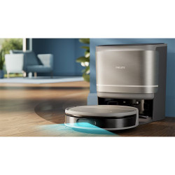 Philips 9000 Series XU9100/10, 6500 mAh, 8000 Pa, WiFi, LiDAR, PowerCyclone, EPA 11, száraz/okro tisztító, bronz/arany.