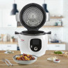 Tefal CY851130 Cook4me Multicooker, 1600 W, 6 L, 6 cooking modes, 150 built-in recipes, Delayed Start, Keep Warm, White