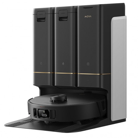 Robot Dreame e RLZ92CE Mova Z50 Ultra, Li-Ion 6400 mAh, WiFi, 19000 Pa, Auto-curățare, HydroSync, Negru