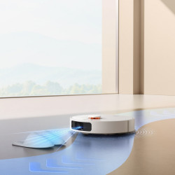 Aspirator robot Xiaomi X20+, 6000 Pa, 140 min, 0.35/4 l, Functie Mop, Statie de autogolire, Navigatie LDS, Evitarea obiectelor, Aplicatie mobila, Alb