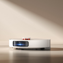 Aspirator robot Xiaomi X20+, 6000 Pa, 140 min, 0.35/4 l, Functie Mop, Statie de autogolire, Navigatie LDS, Evitarea obiectelor, Aplicatie mobila, Alb