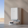 Aspirator robot Xiaomi X20+, 6000 Pa, 140 min, 0.35/4 l, Functie Mop, Statie de autogolire, Navigatie LDS, Evitarea obiectelor, Aplicatie mobila, Alb