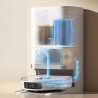 Aspirator robot Xiaomi X20+, 6000 Pa, 140 min, 0.35/4 l, Functie Mop, Statie de autogolire, Navigatie LDS, Evitarea obiectelor, Aplicatie mobila, Alb