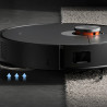 Xiaomi X20 Max Robot Vacuum Cleaner, 8000 Pa, 0.5/4 L, 120 min, Hot Water Mopping Function, Voice Control, Self-Emptying Docking Station, LDS Navigation, Lighting, Black