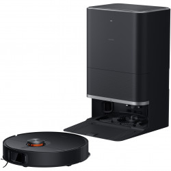 Xiaomi X20 Max Robot Vacuum Cleaner, 8000 Pa, 0.5/4 L, 120 min, Hot Water Mopping Function, Voice Control, Self-Emptying Docking Station, LDS Navigation, Lighting, Black