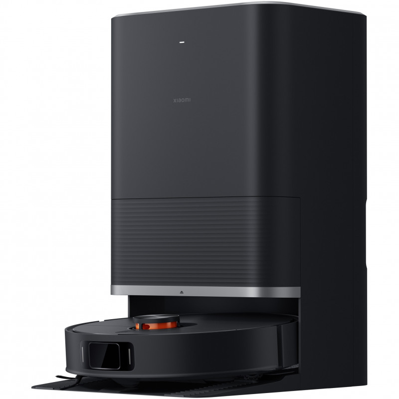 Robot aspirator Xiaomi X20 Max, 8000 Pa, 0,5/4 l, 120 min, Functie mop cu apa calda, Control vocal, Statie de autogolire, Navigatie LDS, Iluminare, Negru