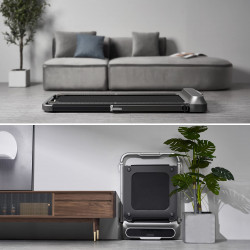 Διάδρομος Xiaomi KingSmith WalkingPad R2B TRR2FB, 918W, Έως 110 kg, 0,5/12 km/h, 3 λειτουργίες, LED, Πτυσσόμενο, Μαύρο/γκρι