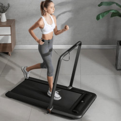 Banda de alergare Xiaomi KingSmith WalkingPad K12 TRK12F, 746W, Până la 100 kg, 0.8/12 km / h, 2 moduri, Indicator valoare măsurată, Aplicație mobilă, Pliabil, LED, Negru