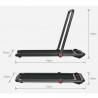 Xiaomi KingSmith WalkingPad K12 TRK12F Treadmill, 746W, Up to 100 kg, 0.8–12 km/h, 2 modes, Display, Mobile app, Foldable, LED, Black