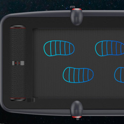 Διάδρομος Xiaomi KingSmith WalkingPad K12 TRK12F, 746W, Μέχρι 100 kg, 0.8/12 km/h, 2 λειτουργίες, Ένδειξη τιμής μέτρησης, Εφαρμογή για κινητά, Πτυσσόμενο, LED, Μαύρο