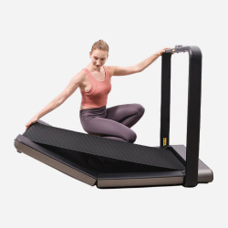 Banda de alergare Xiaomi KingSmith WalkingPad X21 TRX21F, 918W, Până la 110 kg, 0.5/12 km / h, Indicator de valoare măsurată, Aplicație mobilă, OLED, Protecția copilului, Pliabil, Negru
