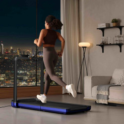 Διάδρομος Xiaomi KingSmith WalkingPad X23 TRX23F, 1470W, 2 hp, Έως 136 kg, 1/16 km/h, Ένδειξη μετρούμενης τιμής, Εφαρμογή για κινητά, NFC, LED, Πτυσσόμενο, Μαύρο