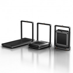 Banda de alergare Xiaomi KingSmith WalkingPad X23 TRX23F, 1470W, 2 CP, Pana la 136 kg, 1/16 km/h, Indicator valoare masurata, Aplicatie mobila, NFC, LED, Pliabila, Negru