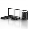 Διάδρομος Xiaomi KingSmith WalkingPad X23 TRX23F, 1470W, 2 hp, Έως 136 kg, 1/16 km/h, Ένδειξη μετρούμενης τιμής, Εφαρμογή για κινητά, NFC, LED, Πτυσσόμενο, Μαύρο
