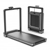 Banda de alergare Xiaomi KingSmith WalkingPad X23 TRX23F, 1470W, 2 CP, Pana la 136 kg, 1/16 km/h, Indicator valoare masurata, Aplicatie mobila, NFC, LED, Pliabila, Negru