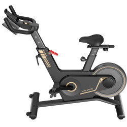 Bicicleta fitness Xiaomi KingSmith PB08S Spinning, Manere 8 kg, Rezistenta magneticaă, 40 grade, Pana la 100 kg, LED, Aplicatie mobila, Negru