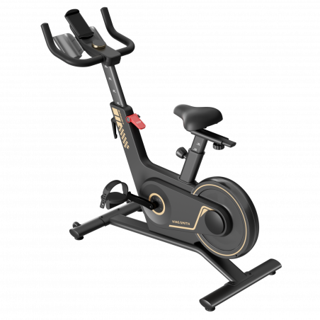 Xiaomi KingSmith PB08S Spinning Bike, 8 kg Flywheel, Magnetic Resistance, 40 Degrees, Up to 100 kg, LED Display, Calories, Distance, Mobile App, Black