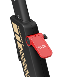 Bicicleta fitness Xiaomi KingSmith PB08S Spinning, Manere 8 kg, Rezistenta magneticaă, 40 grade, Pana la 100 kg, LED, Aplicatie mobila, Negru