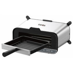 Oliver Voltz OV51015R 4-in-1 Multifunctional Cooking Appliance, 1700W, 240x225 mm, Overheat Protection, Stainless Steel/Black